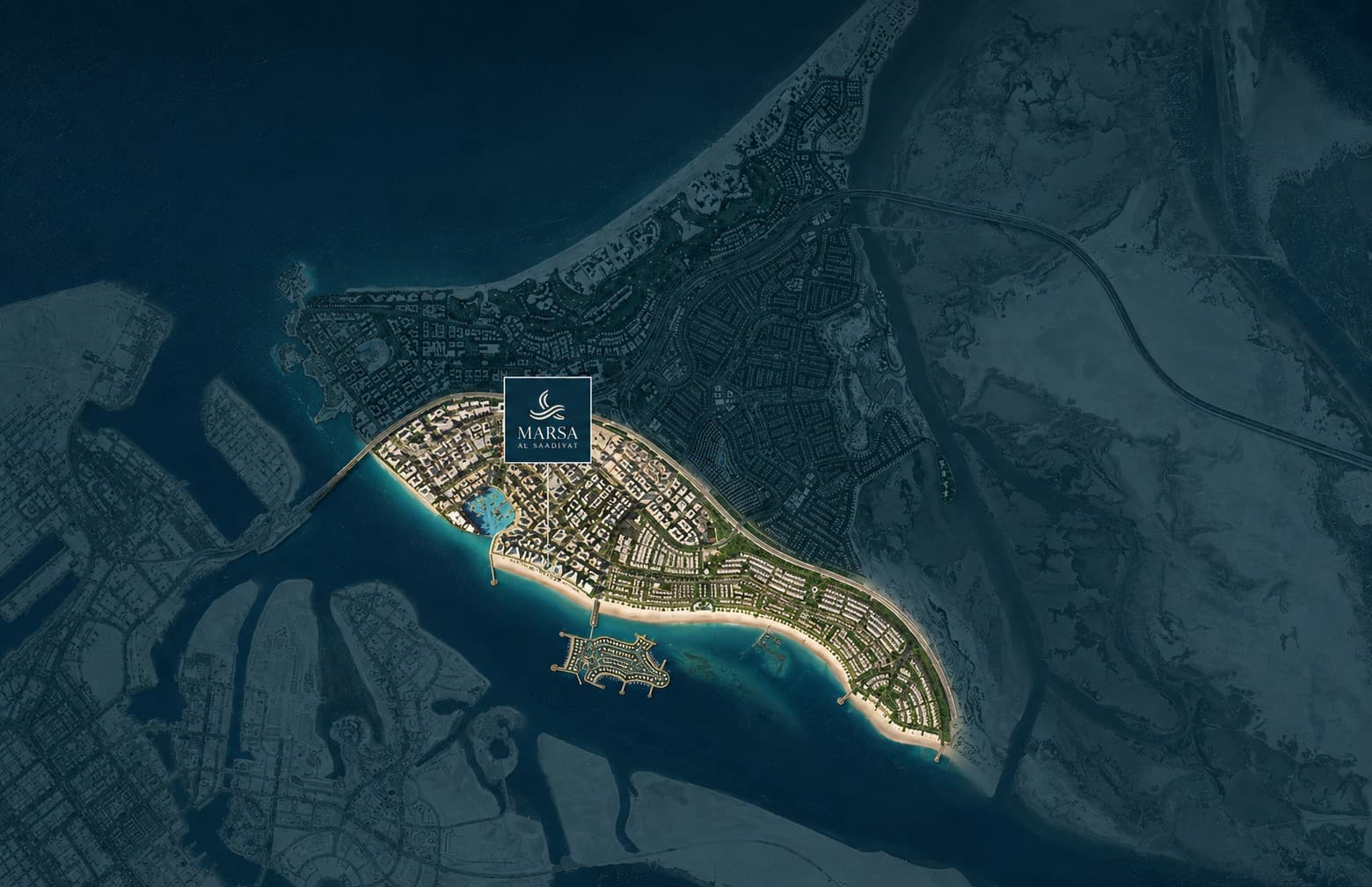 Masterplan of Marsa Al Saadiyat within Saadiyat Island