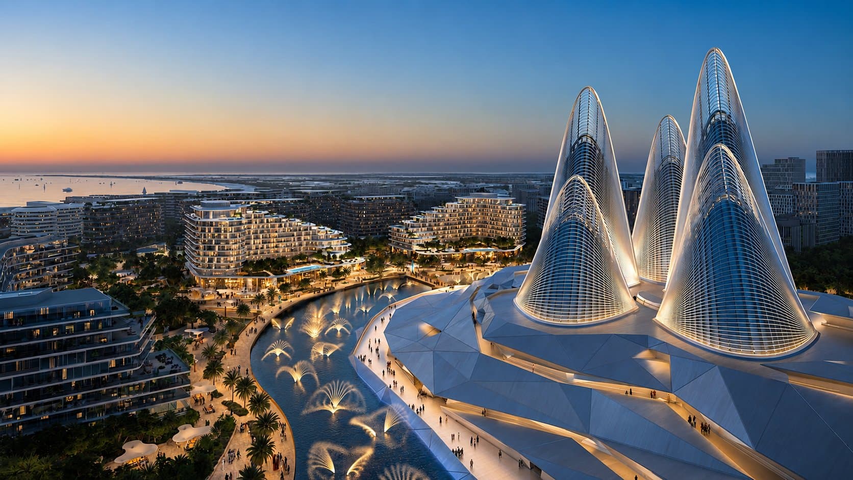 Zayed National Museum on Saadiyat Island